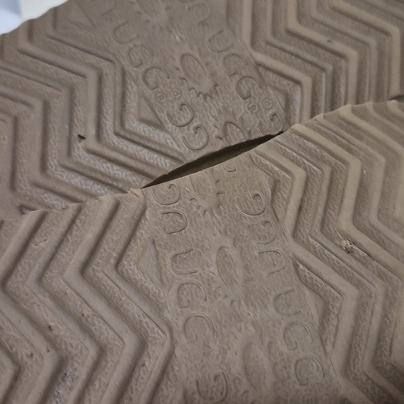 UGG Women's Beige Knit Button Boots - Picture 7 of 15